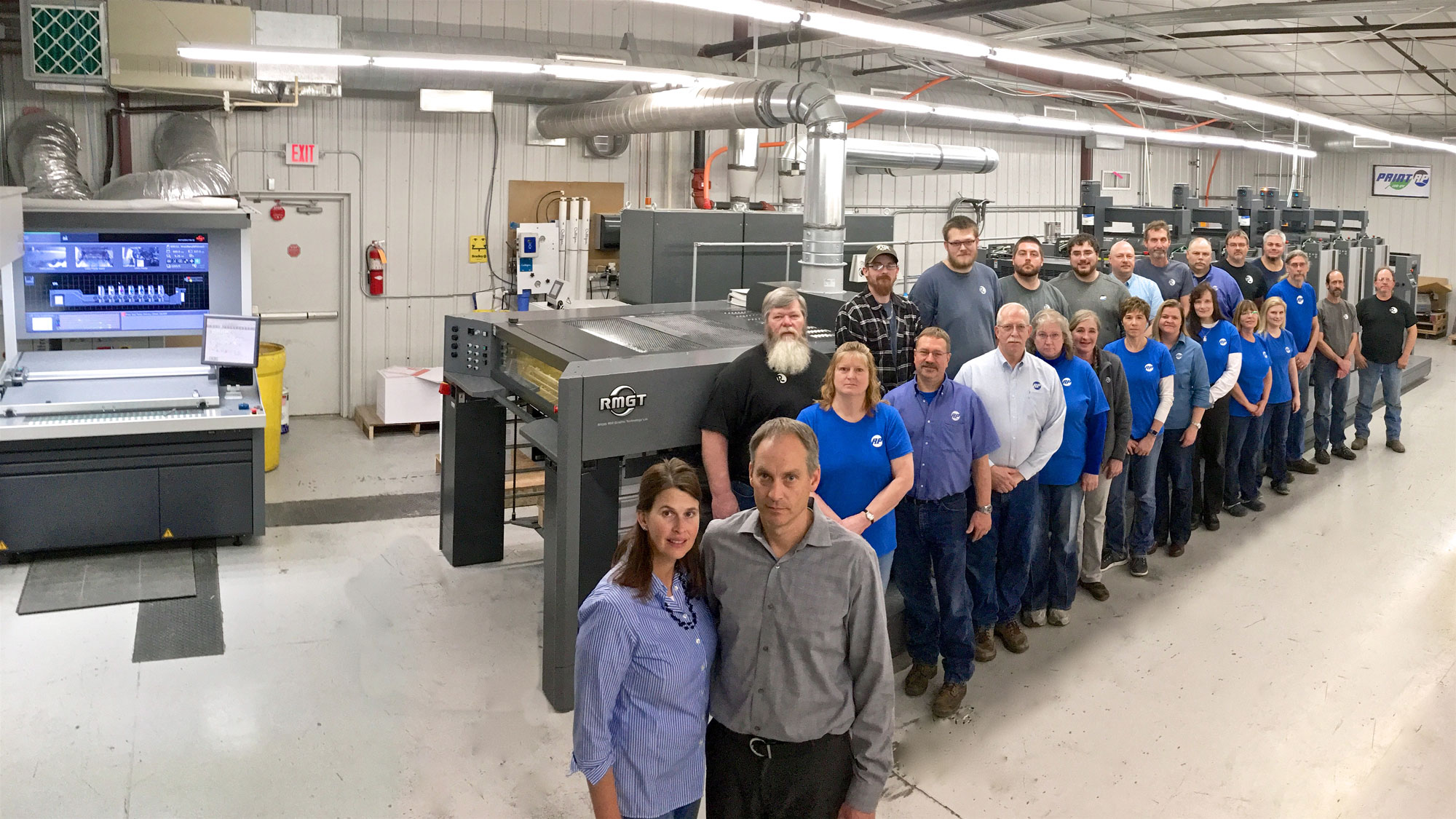 Range Printing Adds Second RMGT Offset Press: Flagship Series 8 UP+ 970 Doubles Capacity
