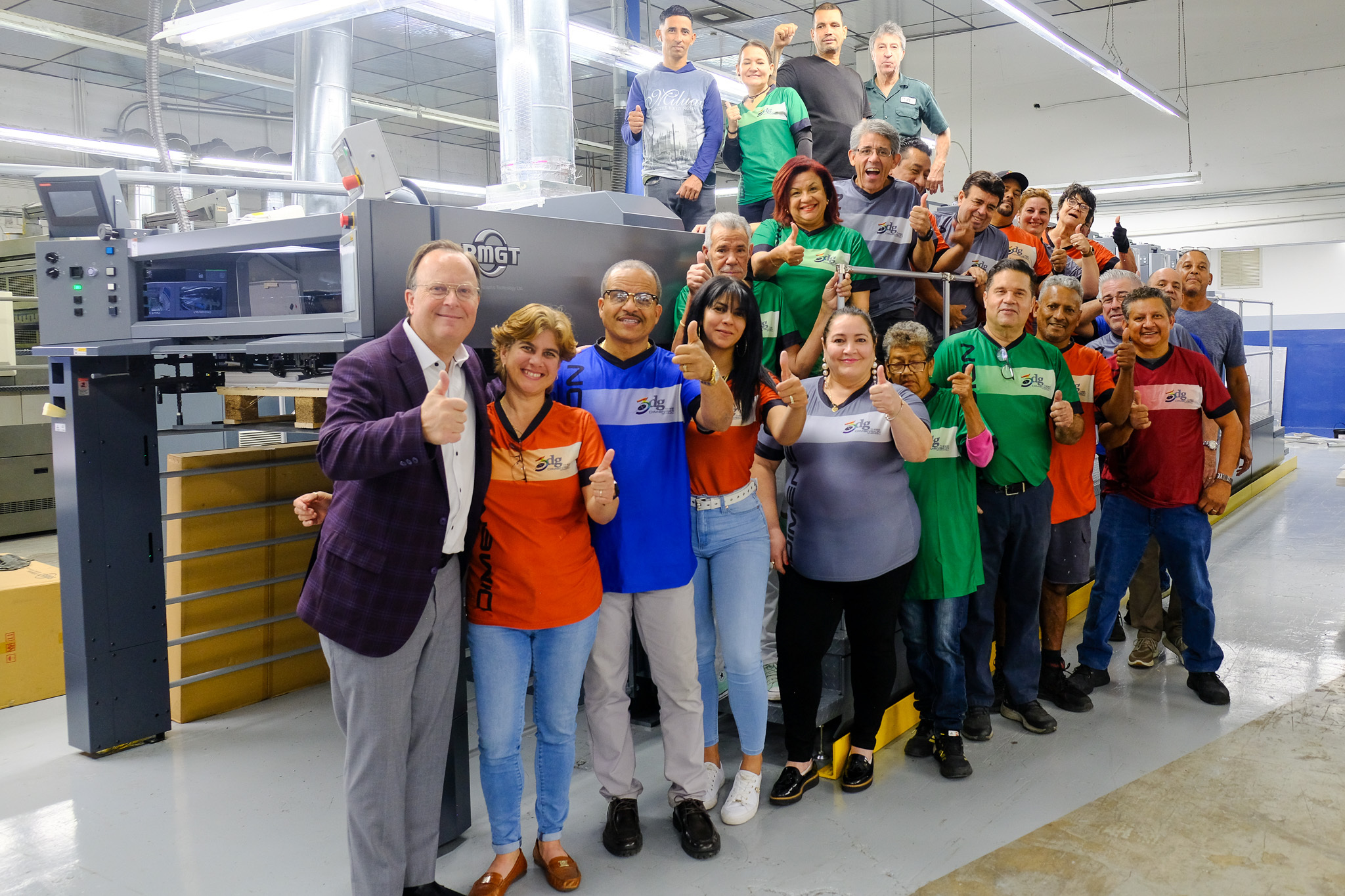 3 Dimension Graphics, Inc. Celebrates Amazing 1st Press-iversary with New 8-UP+ RMGT 970